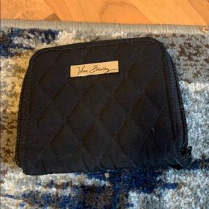 Black Vera Bradley Bifold Wallet